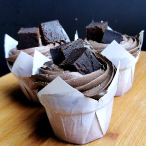 Dark Chocolate Cupcake (x6)