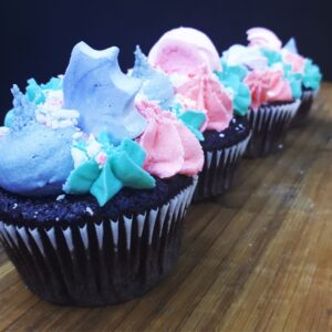 Mermaid Cupcakes (x6)